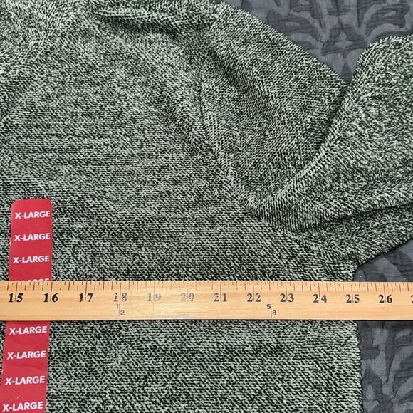 EDDIE BAUER women’s size XL jade color fleece pullover with pockets relaxed fit - Picture 6 of 14